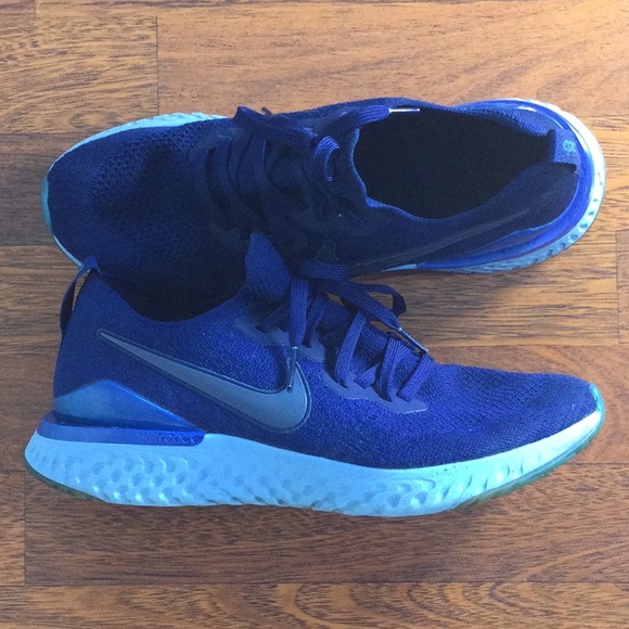 nike epic react blue void
